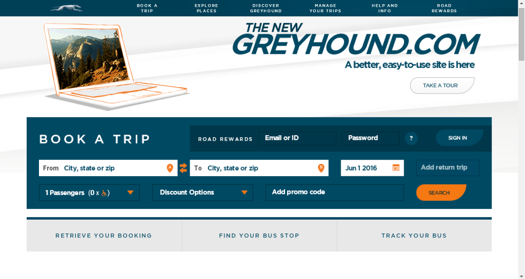greyhound bilet alma